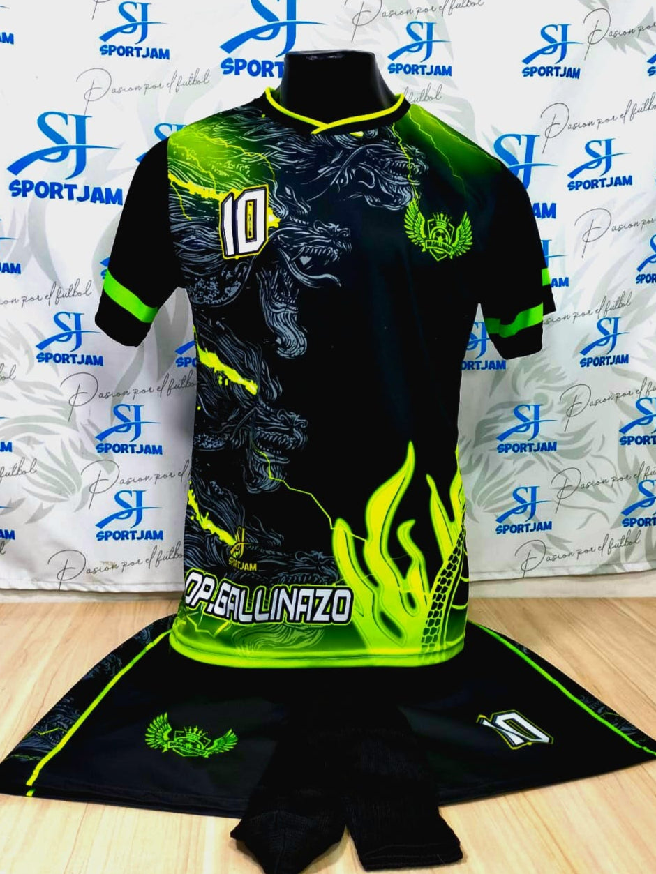 Uniformes De Futbol Personalizados Neon